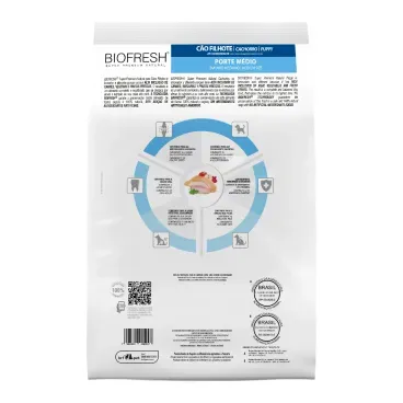 Racao Biofresh Caes Adultos Racas Grandes e Gigantes Frango_15KG_VERSO
